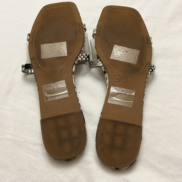 EUC snakeskin print slide sandals - Picture 5 of 5